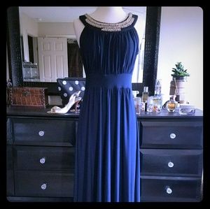 Navy Blue Gown